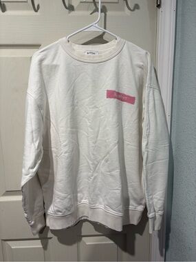 RodBejer Iwa paperlogo Sweatshirt off white